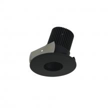 Nora NIOB-2RPHACDXBB - 2" Iolite LED Round Adjustable Pinhole, 800lm / 14W, Comfort Dim, Black Pinhole / Black Flange