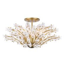 Minka Metropolitan N3406-870 - Sorra 24" 6-Light Semi-Flush Mount