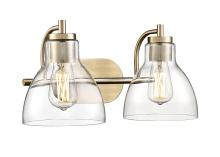Millennium 6202-MG - Knightsdale 17.5" 2-Light Vanity - Modern Gold